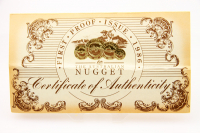 4er Set Nugget - Welcome Stranger - Gold PP 1986 AUSTRALIEN