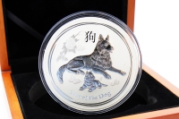 10 oz Lunar II. Hund Silber 2018 AUSTRALIEN