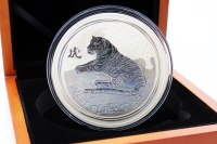 10 oz Lunar II. Tiger Silber 2010 AUSTRALIEN