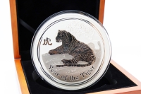 1 Kg Lunar II. Tiger Silber 2010 AUSTRALIEN