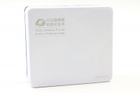 30g Platinpanda in der Originalfolie 2022 CHINA