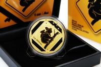 1 oz Road Sign Koala Gold PP 2014 AUSTRALIEN