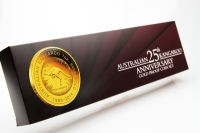 5er Set Känguru Gold PP 25. Jahre Känguru 2014 AUSTRALIEN