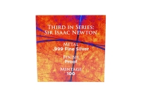 1 oz Inspirierende Ikonen Sir Isaac Newton Silber 2022 NIUE