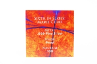 1 oz Inspirierende Ikonen Marie Curie Silber PP 2023 NIUE