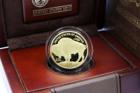 1 oz American Buffalo Polierte Platte Gold 2011 USA