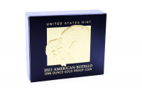 1 oz American Buffalo Polierte Platte Gold 2023 USA