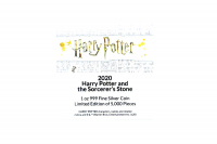 1 oz Harry Potter und der Stein der Weisen Silber Color 2020  NIUE
