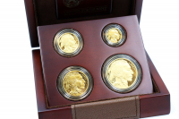 Set American Buffalo Polierte Platte Gold 2008 USA