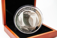 1 Kg Kookaburra Silber 2012 AUSTRALIEN