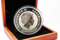 1 Kg Kookaburra Silber 2012 AUSTRALIEN