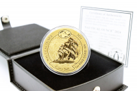 1 oz Nautical Ounce Unze Cutty Sark Gold 2024 RUANDA