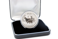 1/2 oz Lunar II Ziege Silber 2015 AUSTRALIEN