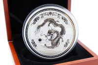 1 Kg Lunar I. Drachen Silber 2000 AUSTRALIEN