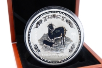 1 Kg Lunar I. Ziege Silber 2003 AUSTRALIEN