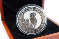 10 oz Kookaburra Silber 1997 AUSTRALIEN