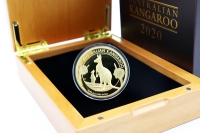 2 oz Känguru Gold High Relief PP 2020 AUSTRALIEN