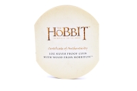 1 oz Der Hobbit - Hbbbit Haus Silber Polierte Platte 2014 NEUSEELAND