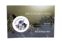 1 oz Känguru Silber im Blister 2010 AUSTRALIEN