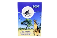 1 oz Känguru Silber im Blister 2007 AUSTRALIEN