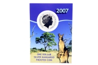 1 oz Känguru Silber im Blister 2007 AUSTRALIEN