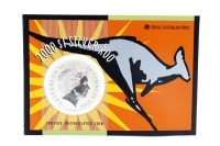 1 oz Känguru Silber im Blister 2000 AUSTRALIEN