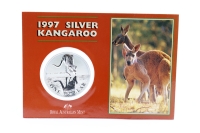 1 oz Känguru Silber im Blister 1997 AUSTRALIEN