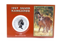 1 oz Känguru Silber im Blister 1997 AUSTRALIEN