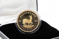 1 oz Krügerrand Gold Polierte Platte 1969 SÜDAFRIKA