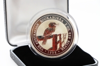 2 oz Kookaburra Silber 1998 AUSTRALIEN