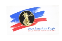 Set American Eagle Polierte Platte Gold 2026 USA