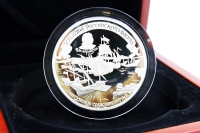 5 oz - 25 Rubel THE GANGUT SEA BEATLE 1714 Silber PP 1996 RUSSLAND