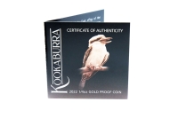 1/4 oz Kookaburra Gold PP 2022 AUSTRALIEN