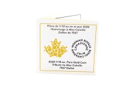 1/10 oz Tribute to Alex Colvile Gold PP 2020 KANADA
