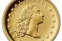 1 oz Flowing Hair Gold High Relief PP 2024 USA