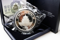 1 Kg Panda Silber PP 2015 CHINA