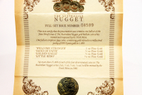 4er Set Nugget - Welcome Stranger - Gold PP 1986 AUSTRALIEN