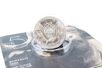 1 oz Big Five Büffel im Blister Silber 2021 SÜDAFRIKA