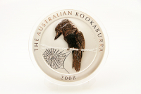 10 oz Kookaburra Silber 2008 AUSTRALIEN