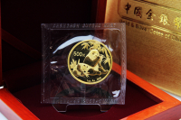 1 oz Goldpanda Original-Folie 2007 CHINA