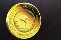 5er Set Känguru Gold PP 25. Jahre Känguru 2014 AUSTRALIEN