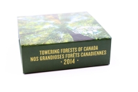2 oz Forest of Canada - Überragender Kanadischer Wald Silber 2014 KANADA