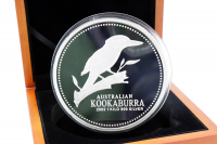 1 Kg Kookaburra Silber PP 2002 AUSTRALIEN