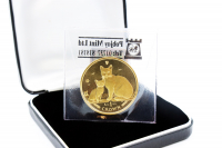 1 oz Burmilla Cat Gold in der Originalfolie 2008 ISLE OF MAN
