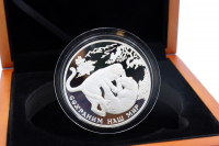 5 oz - 25 Rubel Southwest Asian Leopard Silber Polierte Platte 2011 RUSSLAND