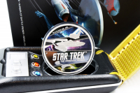2 oz Star Trek Silber PP Color 2018 TUVALU