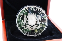 10 oz African Wildlife Elefant Silber 2022 SOMALIA