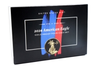 Set American Eagle Polierte Platte Gold 2026 USA