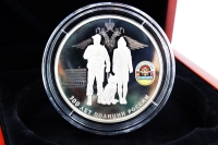 5 oz - 25 Rubel 300TH ANNIVERSARY OF THE RUSSIAN POLICE Silber PP 2018  RUSSLAND
