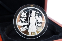 5 oz - 25 Rubel ALEXANDR PUSHKIN Silber PP 1999  RUSSLAND